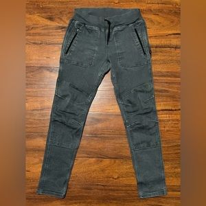 Dovetail Workwear Christa DIY Magnet Grey Performance Denim Pants Size 10/12